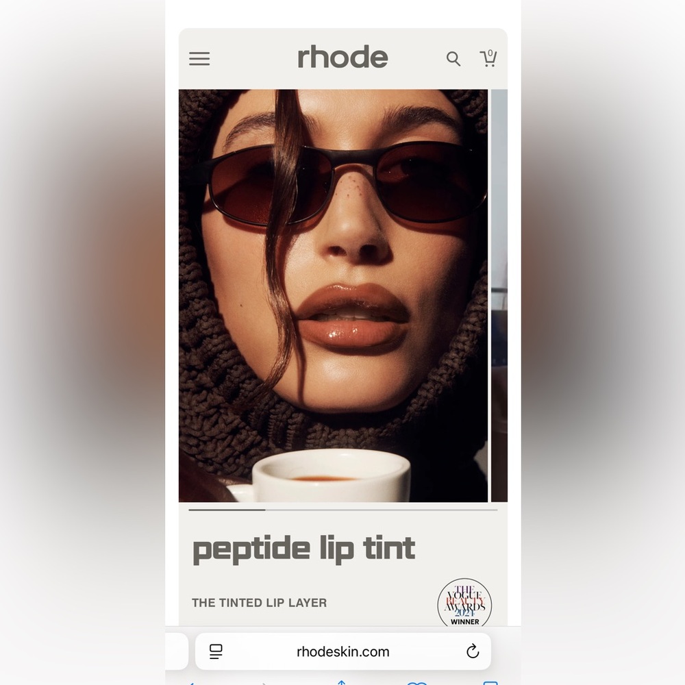 RHODE Espresso Peptide Lip Tint - Picture 5 of 7